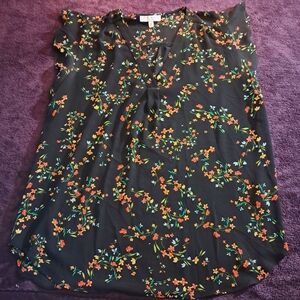 Chaus NY Floral Blouse